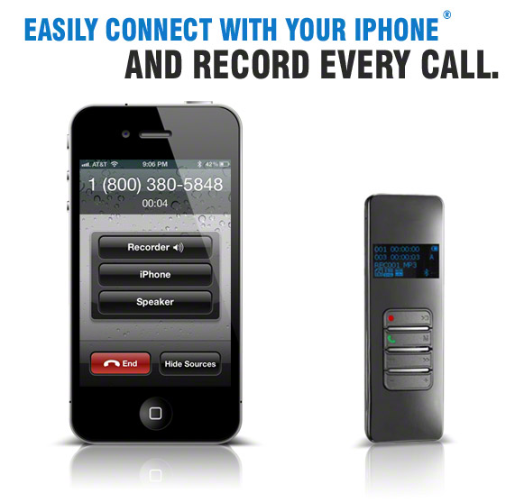 record conversation on iphone smart recorder