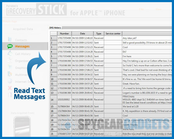 iPhone Recovery Spy Stick Recover Deleted Text Messages and Phone Call ...