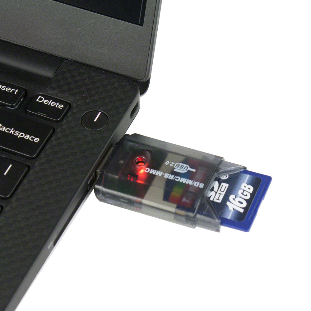 USB SD Card Reader for PC and Mac Computers - SpygearGadgets